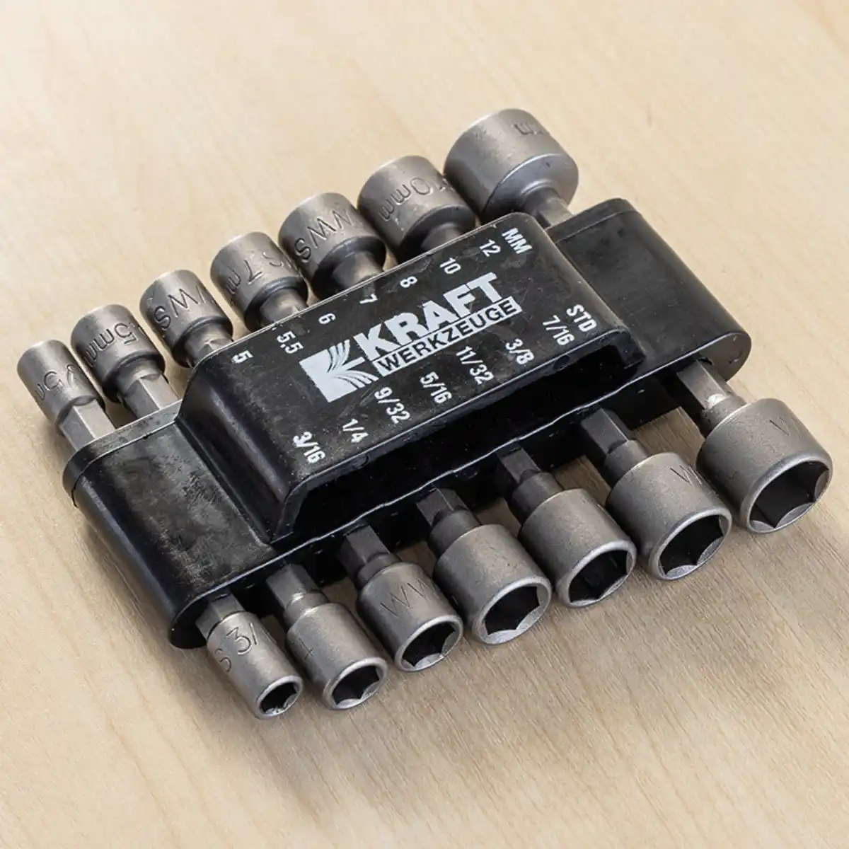 Bild 1 von Kraft Werkzeuge Stecknuss-Set 14-tlg.