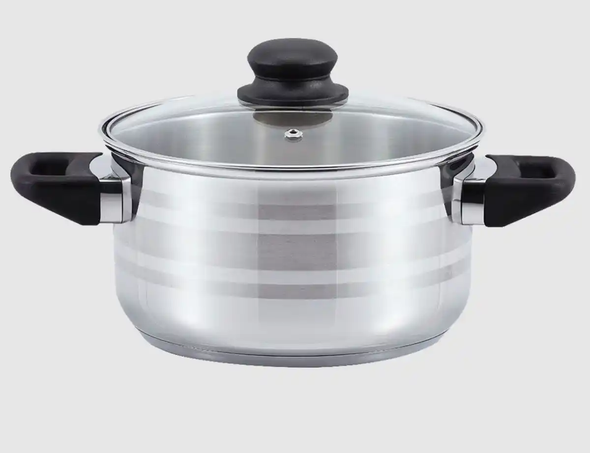 Bild 1 von Kochtopf mit Glasdeckel