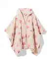 Bild 2 von Damen-Sofa-Poncho, Einheitsgröße, Fleece, mit Kapuze und Taschen, Herzen