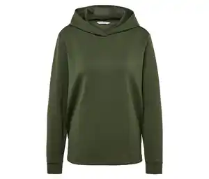 Hoodie aus Modal-Mix, dunkelgrün