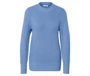 Feinstrickpullover, hellblau