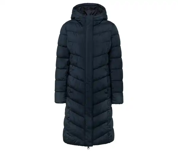 Bild 1 von Steppmantel mit Kapuze, dunkelblau