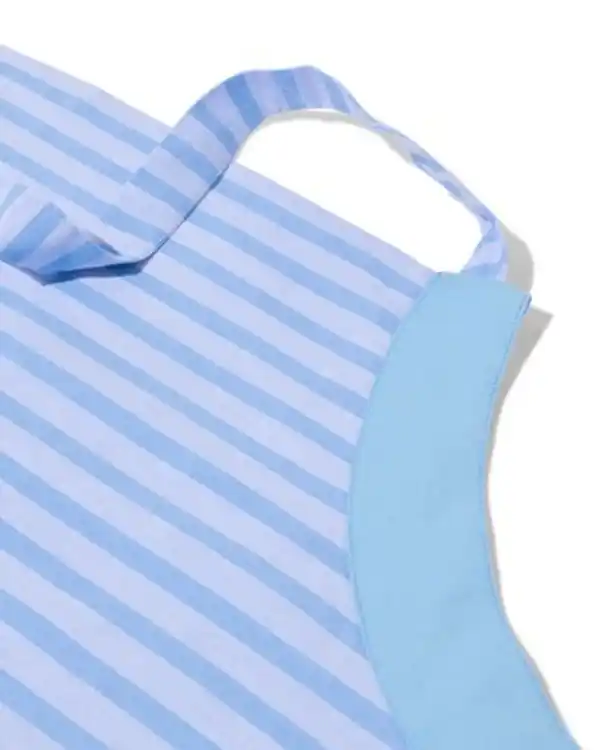 Bild 2 von Schürze Baumwolle grau-blau