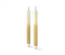 Bild 1 von 2 LED-Echtwachs-Stabkerzen