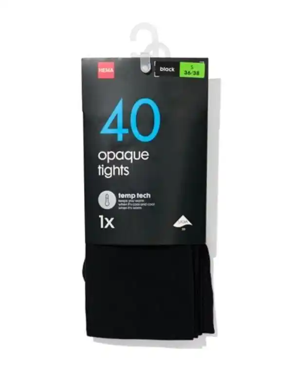 Bild 4 von Strumpfhose, Temptech, 40 Denier schwarz