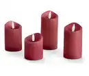 Bild 1 von 4 LED-Echtwachskerzen, rot