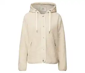 Street One Teddyjacke mit abnehmbarer Kapuze