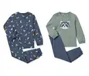 Bild 1 von 2 Kinder-Pyjama-Sets, blau/grün