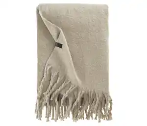 SCHÖNER WOHNEN-Kollektion Wohndecke »PLENTY«, beige
