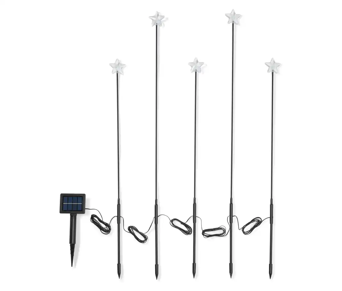 Bild 1 von 5 Solar-Leuchtspieße »Sterne«