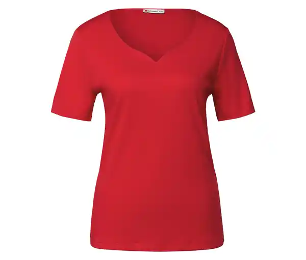 Bild 1 von Street One Shirt mit Herzausschnitt
