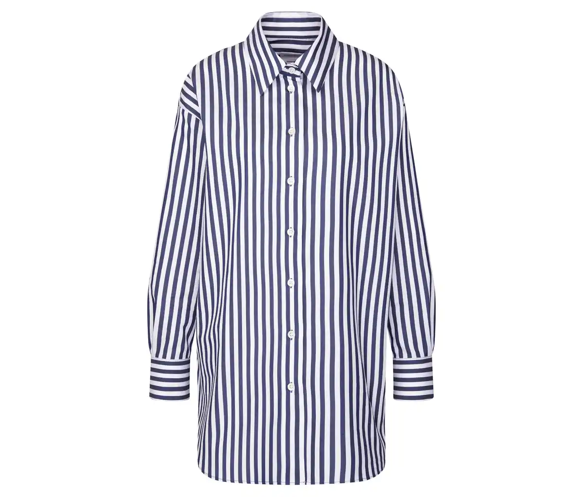 Bild 1 von Seidensticker Oversize Longbluse, gestreift