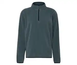 Fleece-Troyer, salbei-blau