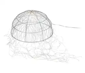 LED-Halbkugel mit Lichterbündel, groß
