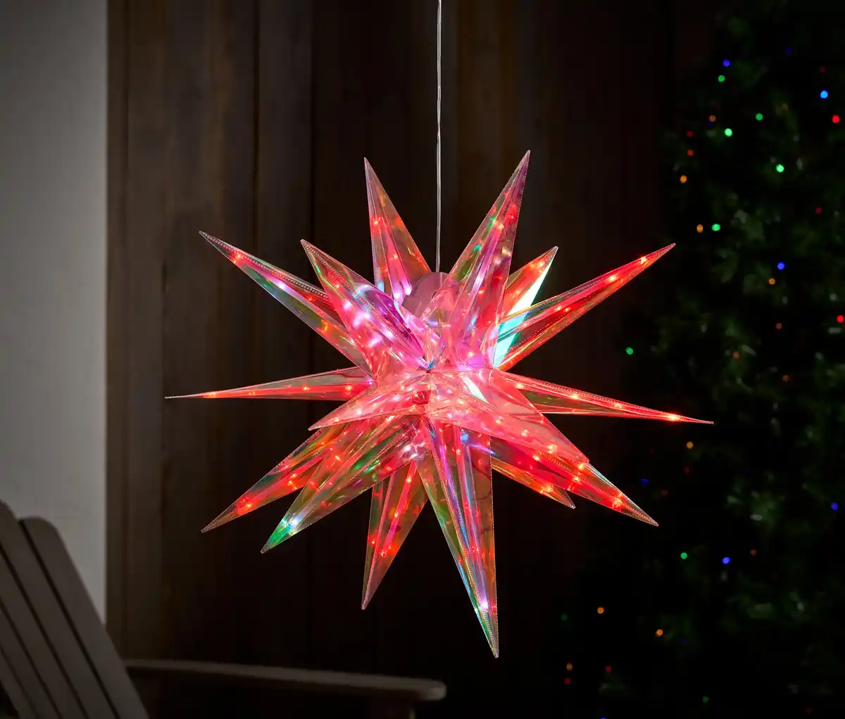 Bild 1 von LED-Stern, irisierend