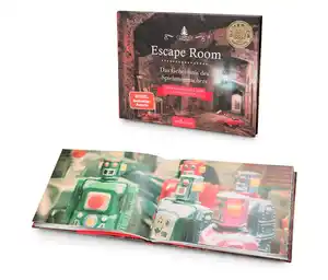 Escape-Room-Adventskalenderbuch »Das Geheimnis des Spielzeugmachers«