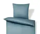 Bild 1 von Baumwollsatin-Bettwäsche, blau, Normalgröße