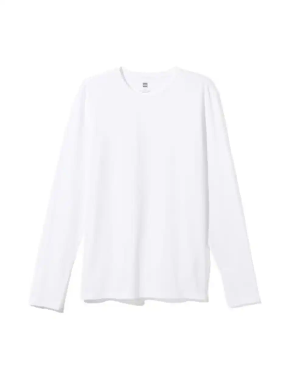 Bild 2 von Herren-T-Shirt, Slim Fit weiß