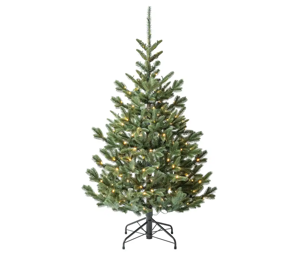 Bild 1 von Künstlicher Weihnachtsbaum »Nobilis S+« mit LED-Lichterkette, 150 cm