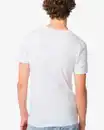 Bild 4 von Herren T-Shirts, Slim Fit, mit V-Ausschnitt – 2 Stück weiß