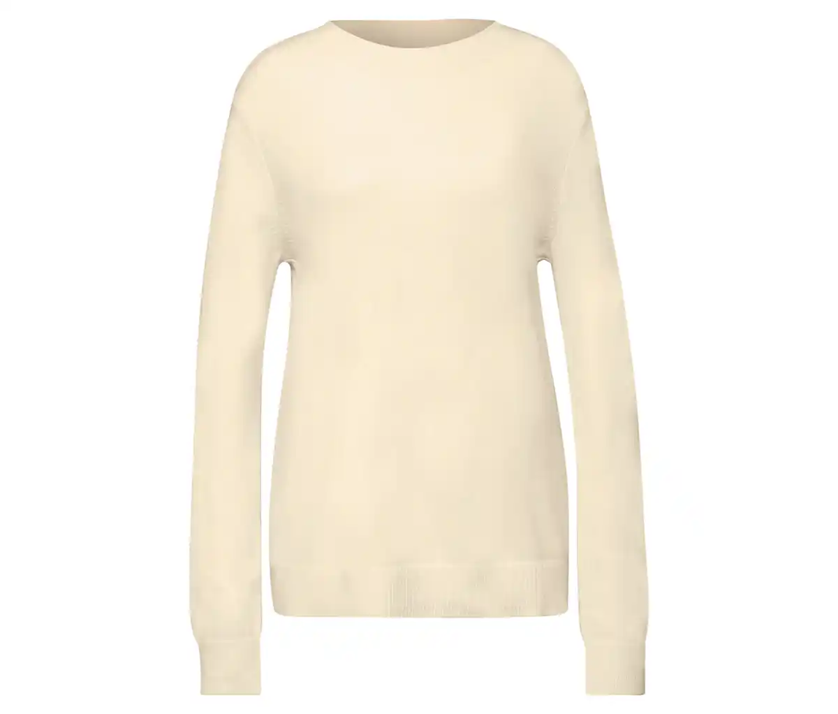 Bild 1 von Street One Strickpullover mit Rollkante, beige