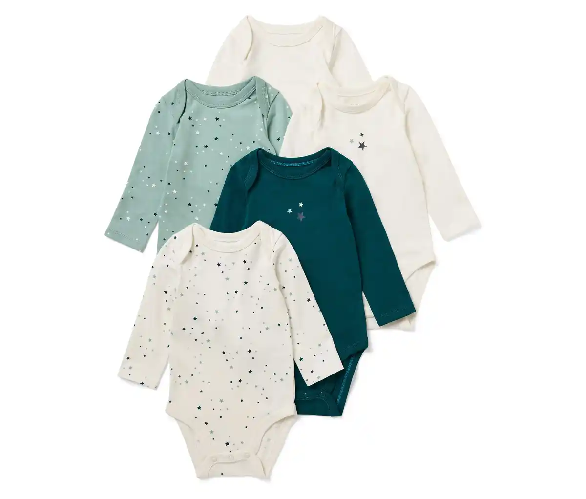 Bild 1 von 5 Baby-Langarmbodys