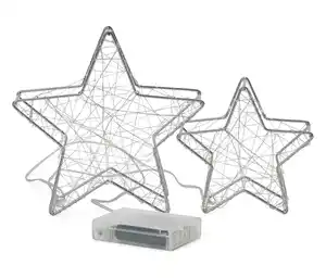 2 LED-Dekosterne, klein