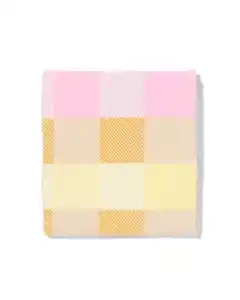 Geschirrtuch 65 x 65 cm Baumwolle Cremeschnitte, Rosa