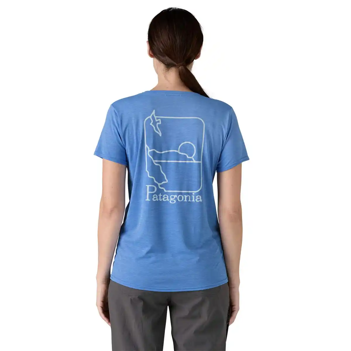 Bild 4 von W'S CAP COOL DAILY GRAPHIC SHIRT - WATERS Damen - Funktionsshirt