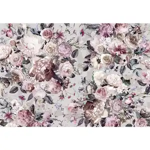 Xora Vliestapete, Mehrfarbig, Floral, 350x250 cm, Fsc, Tapeten & Wandverkleidungen, Vliestapeten