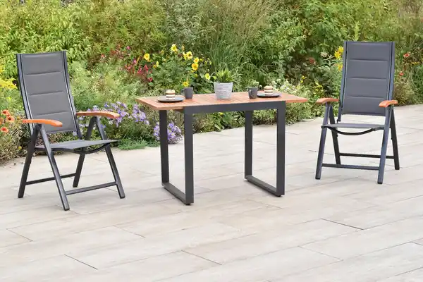 Bild 1 von GARTENSET PAXOS, Graphitfarben, Akaziefarben