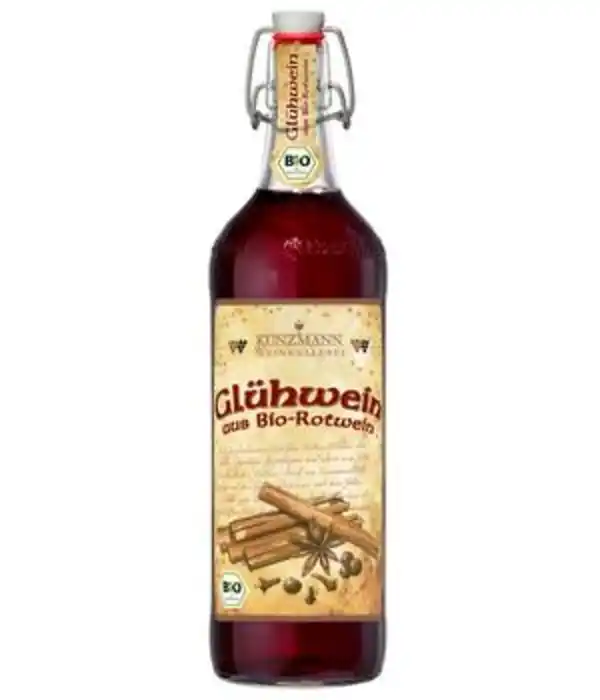 Bild 1 von Kunzmann Bio Glühwein, rot, 1 L