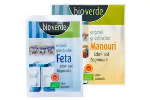 Griechischer Feta oder Manouri