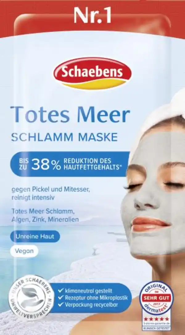Bild 1 von Schaebens Totes Meer Schlamm Maske