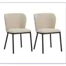 Bild 1 von Mid.you Stuhl-Set, Beige, Textil, 52x80x44 cm, Stühle