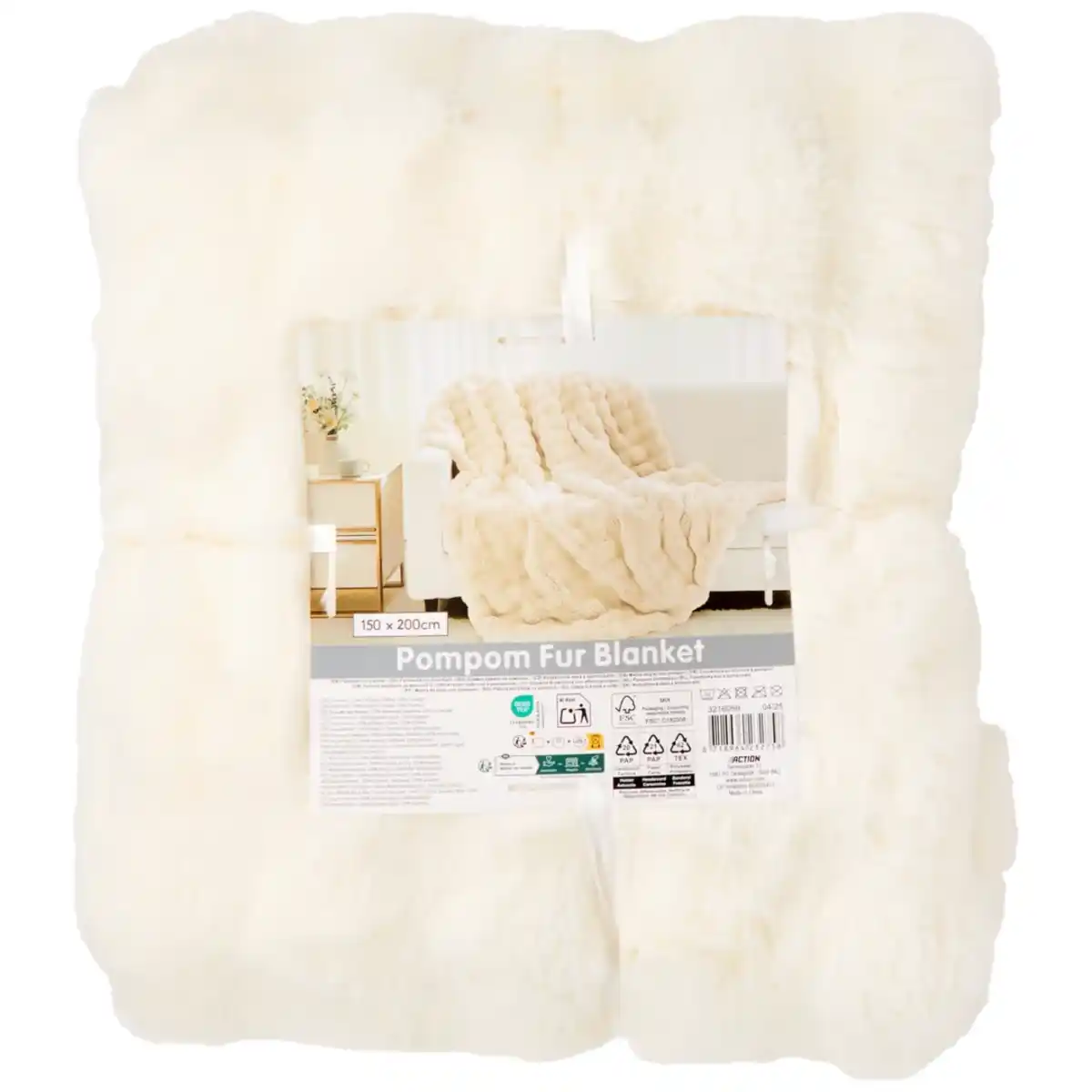 Bild 4 von Wohndecke aus Kunstpelz