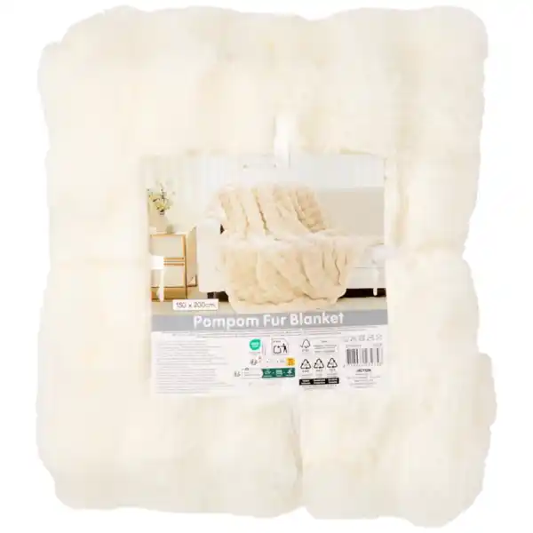 Bild 4 von Wohndecke aus Kunstpelz