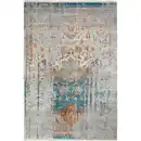 Bild 1 von Obsession Webteppich My Laos, Blau, Creme, Cognac, Textil, Abstraktes, quadratisch, 120x170 cm, Oeko-Tex® Standard 100, für Fußbodenheizung geeignet, in verschiedenen Größen erhältlich, Teppich