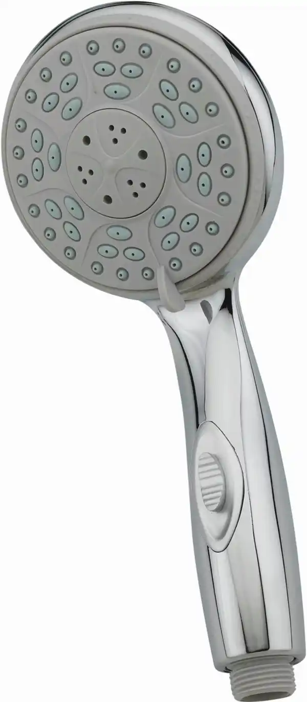 Bild 1 von Handbrause mit Wasserstopfunktion, Chromfarben