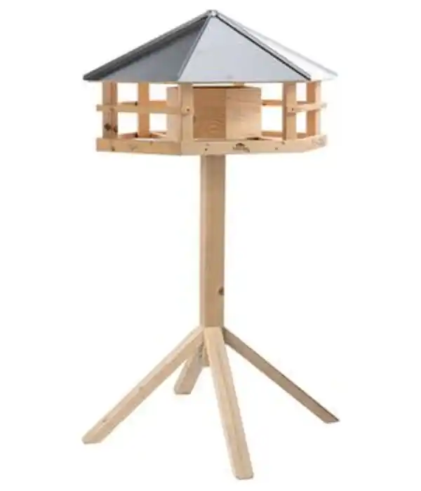 Bild 1 von Dehner Natura Premium Futterhaus Sierra Madre, inkl. Ständer Alpstein, ca. B85/H149,5/T84,3 cm