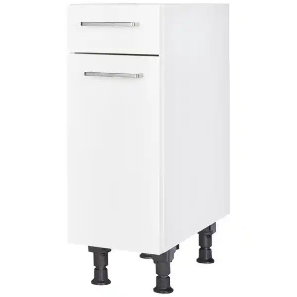 Bild 1 von Nobilia Schubkastenunterschrank Touch, Weiß, Metall, 1 Fächer, 1 Schubladen, einzeln stellbar, 30x87x56 cm, Blauer Engel, Pefc, Goldenes M, Made in Germany, DGM-Klimapakt, Zusatzausstattung erhält