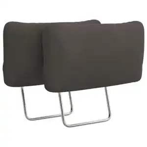 Sit & More Kopfstütze Rochelle E, Graphit, Textil, 2-teilig, 50x25x12 cm, Goldenes M, Oeko-Tex® Standard 100, Made in Europe, DGM-Klimapakt, Wohnzimmer, Sofas & Couches