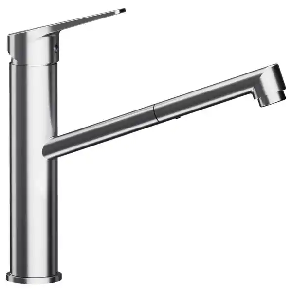 Bild 1 von Schock Küchenarmatur Metis, Edelstahl, Metall, 5x25.3x21 cm, flexible Anschlussschläuche, herausziehbarer Auslauf, schwenkbarer Auslauf, Armaturen