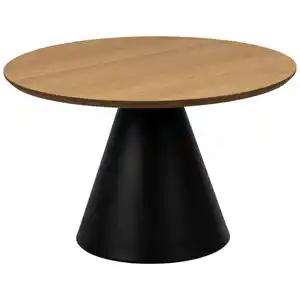 Mid.you Couchtisch, Natur, Holz, Metall, Eiche, rund, konisch, 43 cm, FSC Mix, Wohnzimmer, Wohnzimmertische, Couchtische