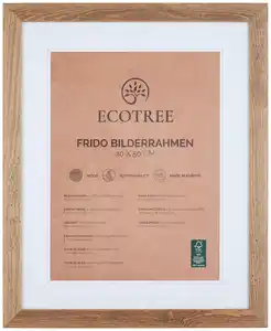 Bilderrahmen Frido in Naturfarben aus Echtholz, Naturfarben