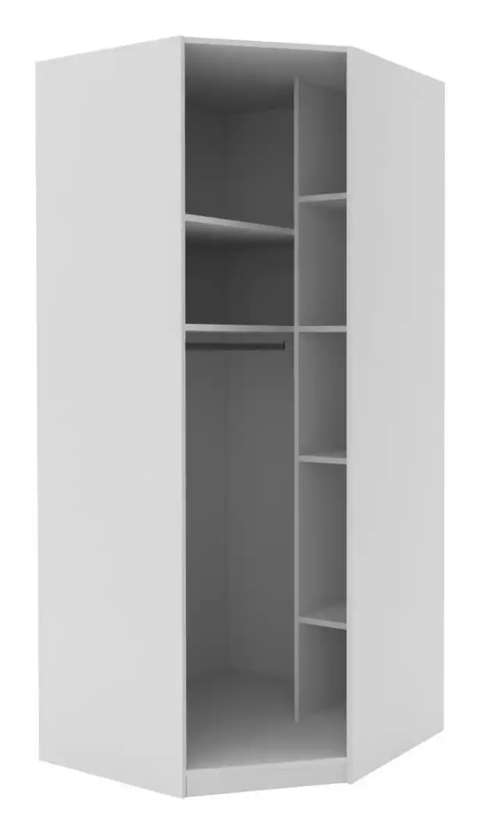 Bild 1 von Eckschrank 'UNIT' in Weiß, Weiß