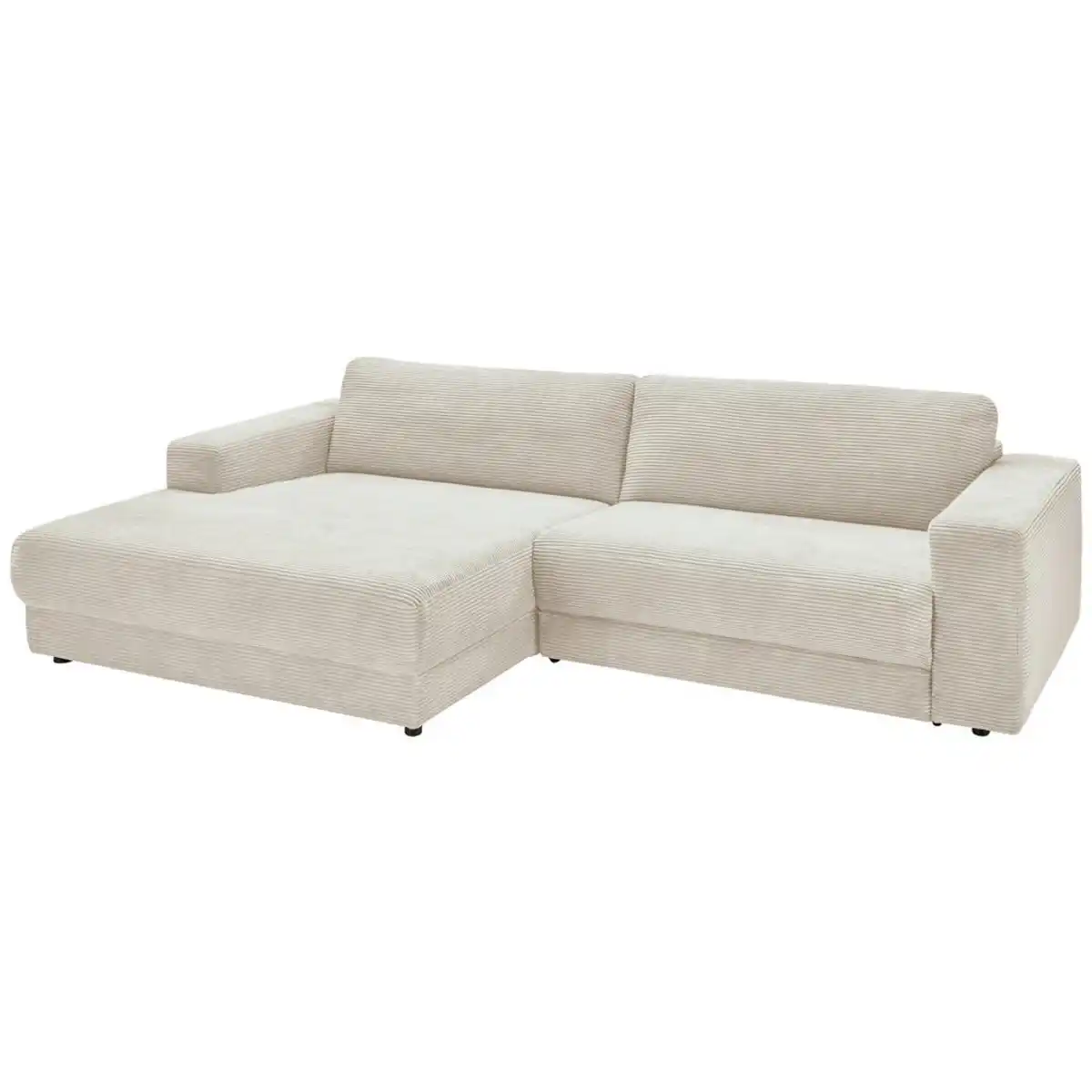 Bild 1 von Pure Home Lifestyle Ecksofa, Natur, Textil, 4-Sitzer, Ottomane links, L-Form, 296x168 cm, Blauer Engel, Goldenes M, Oeko-Tex® Standard 100, DGM-Klimapakt, DGM-Emissionslabel, Typenauswahl, Lederausw