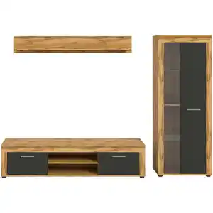 Mid.you Wohnwand, 235x159x35 cm, Wohnzimmer, Wohnwände, Anbauwände