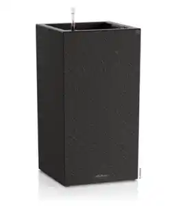 LECHUZA® Kunststoff-Topf Canto Slatestone inkl. Pflanzeinsatz, rechteckig