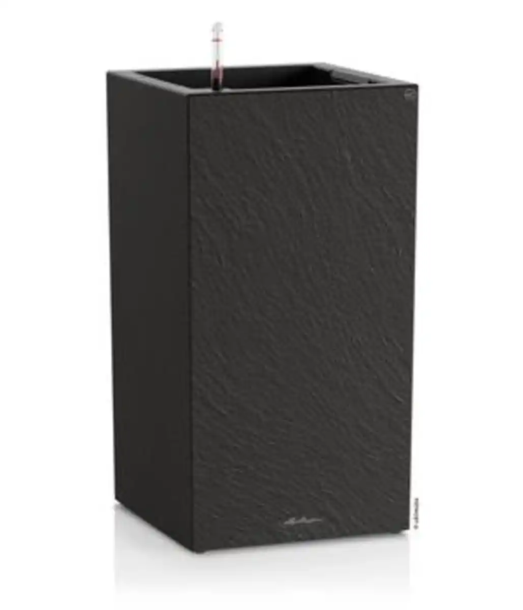 Bild 1 von LECHUZA® Kunststoff-Topf Canto Slatestone inkl. Pflanzeinsatz, rechteckig